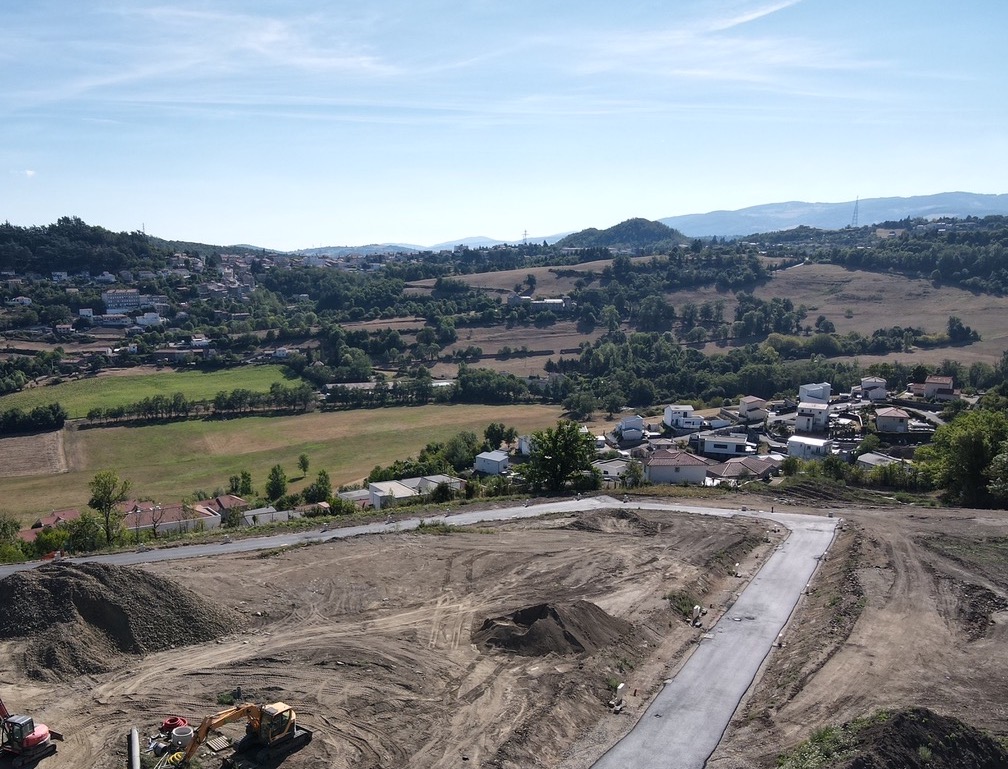 Vue du lotissement
